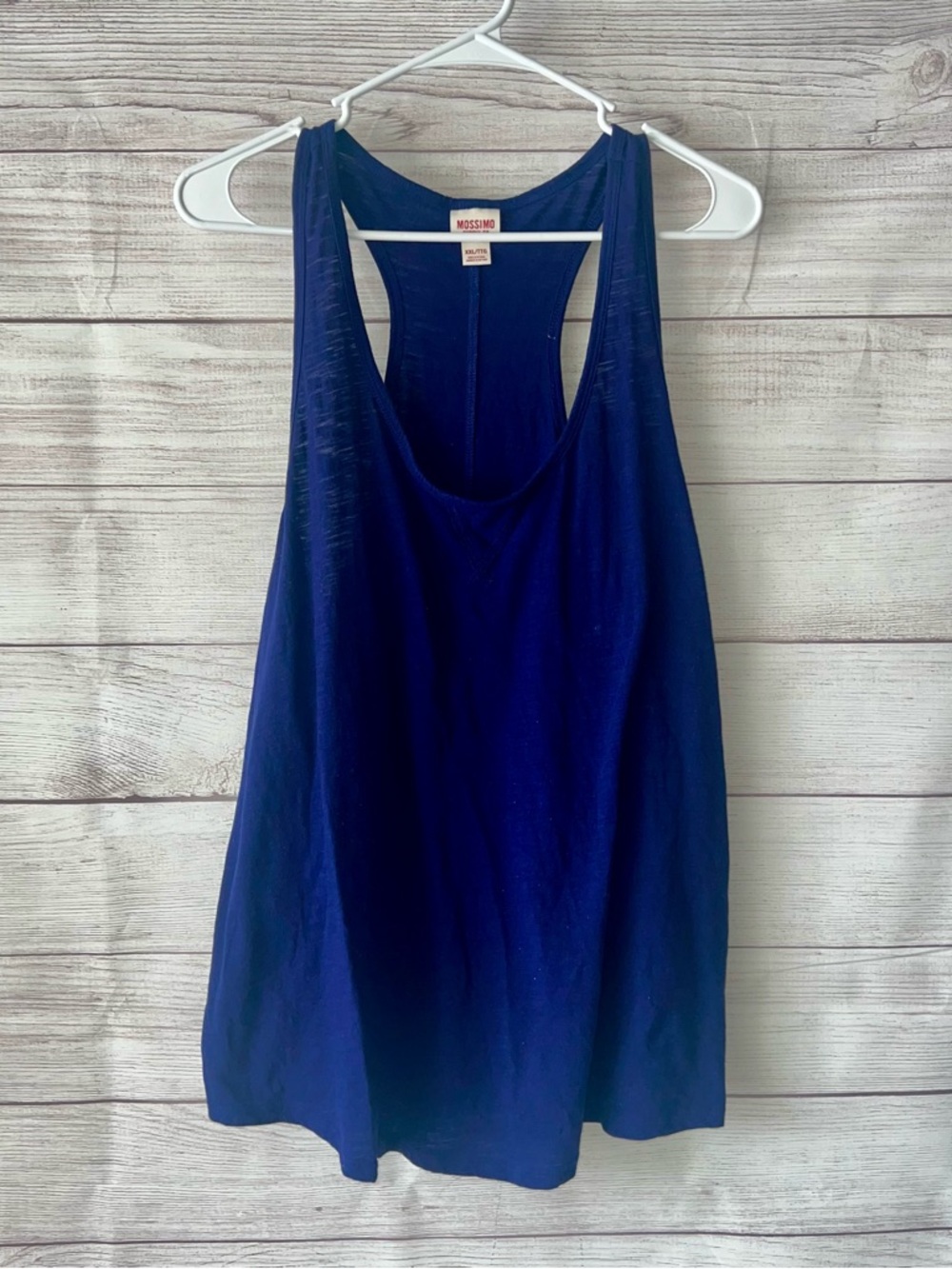 Mossimo Supply Co. Women's Bright Navy Racerback Tank